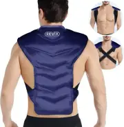 Large Ice Pack for Back and Shoulder Pain Relief, Reusable Gel cold pack for Ful