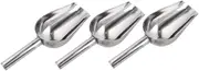 Amosfun Traditional Design Ice Scoops Grain Shovel for Flour Rice Nuts Ideal for Home or Restaurant Use