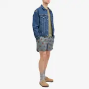 Universal Works Lobby Print Action Shorts