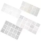 50 Sheets Nail Stickers Toenail Stickers Fingernail Stickers