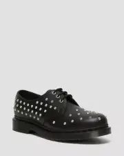 Dr. Martens 1461 Stud 27041001 Oxford Men's 4 Black Leather Dress Shoes JOBB666