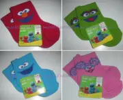 SESAME STREET Infant Baby Socks Elmo Abby Oscar Grover ~2nd pair ships for $0.50