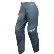 Thor Sector Split Women's Pants, Steel Blue/White/Orange