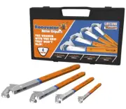 The Renovator Wrench Set Better Grip Spanner Ratchet 4 Piece Tool
