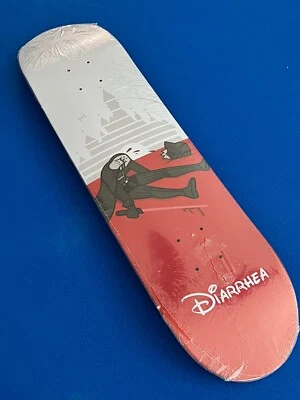 Rare Diarrhea Beheaded Darth Vader Disney Font Skateboard Deck 7.75 Sealed New!!