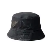 [Prada] Prada Cotton Bucket Hat L BLACK