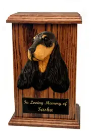 English Cocker Spaniel Memorial Urn