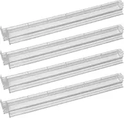 Mahjong Racks with Pushers - Mahjong Pushers and Racks | Tile Rack for Mahjongs | Modern Majiang Tiles Rack |Set of 4 Acrylic Mah Jongg Tile Organizer for Party | Board Game Accessories