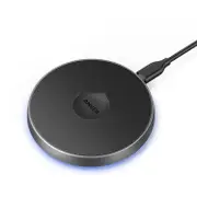 A2512 10W Fast Wireless Charger For Iphone X / 8 Plus / 8 / Galaxy Flagship Series(Black)