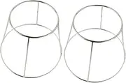 BELLIFFY 2Pcs Stainless Steel Seafood Rack Food Tray Storage Holder for Pizza Tabletop Plate Stand for Restaurants Home Use