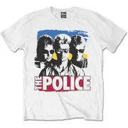 Bitcruncher The Police Sting Sunglasses Official Tee T-Shirt Mens White L