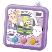 Takara Tomy Chiikawa Camera de Ya! Purple Toy – Interactive AR Games & Digi Cute