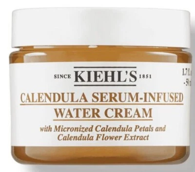 NEW KIEHL’S Calendula Serum Infused Water Cream ~ 1.7 oz / 50 ml New And Sealed