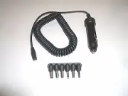 PHILMORE TC6106 CIGARETTE LIGHTER POWER CORD CABLE INTERCHANGEABLE ADAPTER TIPS