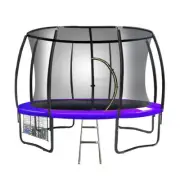 Kahuna 8ft Trampoline Free Ladder Spring Mat Net Safety Pad Cover Round Enclosur