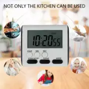 LARGE DIGITAL CLOCK COUNT DOWN TIMER COOK ALARM KITCHEN LCD MAGNETIC STICK⎋