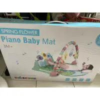 在飛比找蝦皮購物優惠-spring flower piano baby mat 鋼