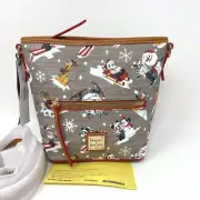 NWT GENUINE Disney Parks Mickey & Friends Holiday Crossbody Dooney & Bourke