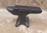 Remington Mini Anvil Cast Iron Gunsmith Blacksmith Gun Collector Paperweight