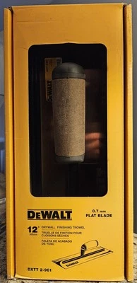 DEWALT 12" Drywall Finishing Trowel DXTT 2-961, Flat Blade 0.7mm, New In Box