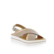 8100 Melrose Cross Strap Slingback Platform Sandal