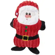 Christmas Plush Dog Toy Cute Cartoon Squeaky Plush Puppy Teething Toys for Small Medium Large Dogs