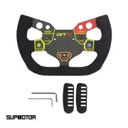 SIM Racing Steering Wheel PC Racing Wheel Suede Handle for GT1 Huracan GT3