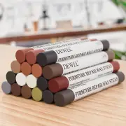 Wood Filler Sticks, 18 Colors Wood Wax Crayons Scratches, Wood Floor Repair Wax