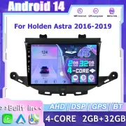 32GB For Holden Astra 2016-2019 Car Play Android 14 Car Stereo GPS Head Unit DSP