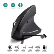 In USA Vertical Mouse Ergonomic 2.4GHz Wireless, 3 Adjustable DPI 800/1200/1600