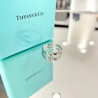 在飛比找PopChill優惠-[二手] TIFFANY&CO 戒指 PT950鉑金 26分