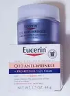 NIB Eucerin Q10 Anti-Wrinkle Pro- Retinol Face Night Cream 1.7 Oz