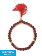 33-Bead Ruby Jade Tasbih Misbaha Muslim Islamic Prayer Beads Meditation Crystal