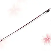 WHAMVOX Lightweight Violin Bow 1/4 Size Octagonal Design Brazilwood Stick Ebony Parts