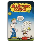 All-Atomic Comics: Vintage Nuclear Adventure Sign