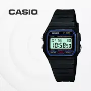 Casio F-91W Digital Watch - Made in Japan, Black Resin Strap, Water Resistant