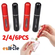 Easy Fill Refillable Travel Perfume Atomizer Pump Spray Pocket Bottle 5ml AU