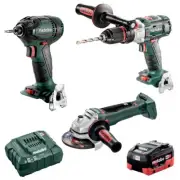 Metabo CORDLESS COMBO KIT 3Pcs 18V Hammer Drill/Impact Driver/Grinder AU68300255
