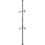 CyclingDeal Floor to Ceiling 2 Bike Bicycle Storage Stand Parking Rack up to 3m