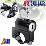 Anti-theft Helmet Lock Handlebar Lock Hook Universal Motorcycle Dirt Bike KC