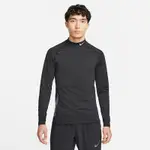 NIKE 上衣 男款 長袖上衣 運動 AS M NP TOP WARM LS MOCK 黑灰 DQ6608010