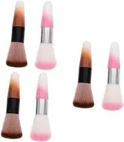 Ipetboom Sets Abs Fiber Material Nail Dust Powder Cleaning Brush Makeup Brushes Cleaner for Blush Pcs