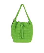 drawstring bucket bag One size Green