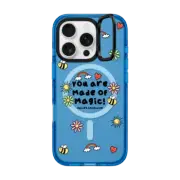 iPhone 16 Pro Impact Ring Stand Case MagSafe Compatible You are Made of Magic by Katie's Collective