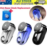 LCD Rechargeable Portable Electric Shaver Mini Shave For Man Razor Business USB