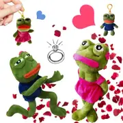 Soft Pepe The Frog Plush Toy Stuffed Animal For Kids And Adults