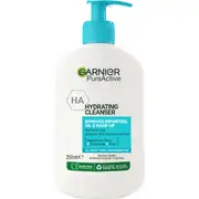 Garnier Pure Active Hydrating Cleanser 250mL