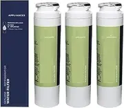 Refrigerator Water Filter Replacement,Compatible for GE,Compatible for MSWF, 101820A 101821B WR02X12345 WR02X12801 RWF1062 CF12 PF12 238C2334P003 AP3997949(3pcs)