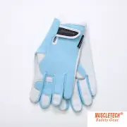 Ladies Leather Gardening Gloves Goatskin Leather Multi purpose Work Gloves