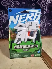 NERF - Minecraft Blaster - Mini 1 Dart (2 included) GHAST Styled Nerfgun